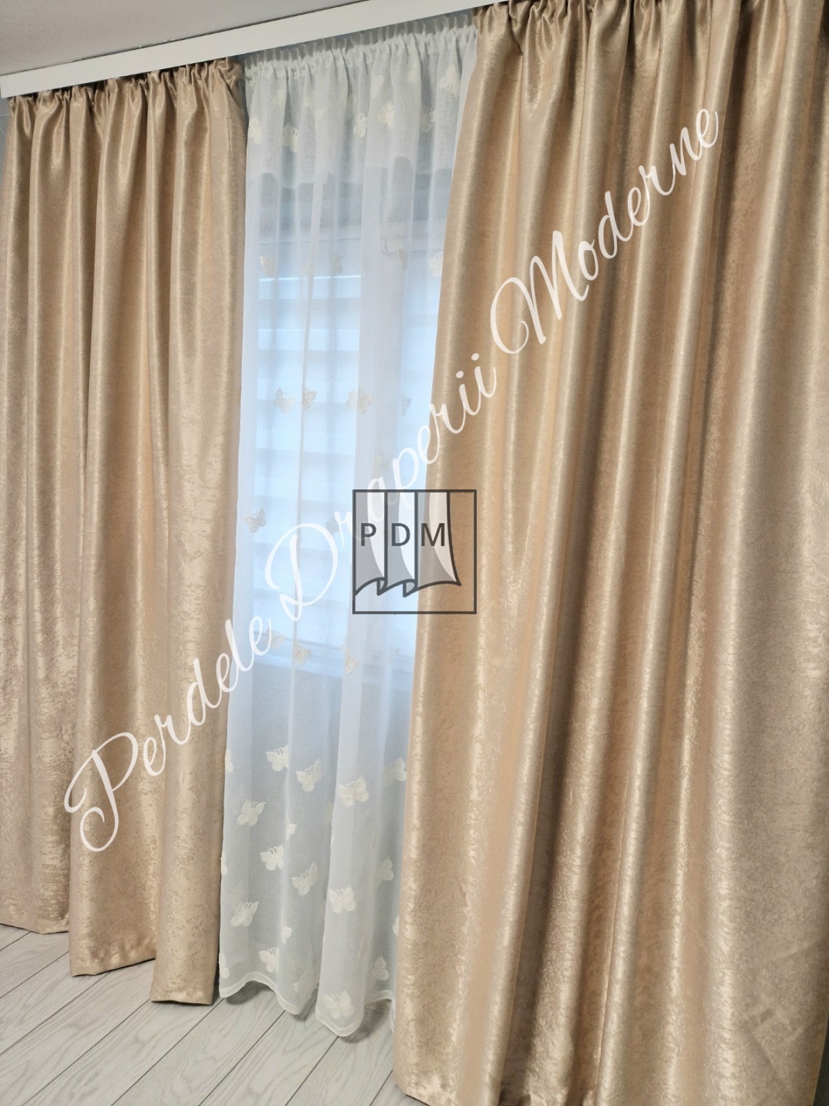Draperie Blackout, bej imagine 2