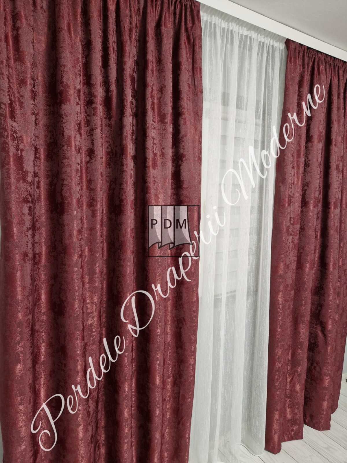 Draperie nisip,grena imagine 3