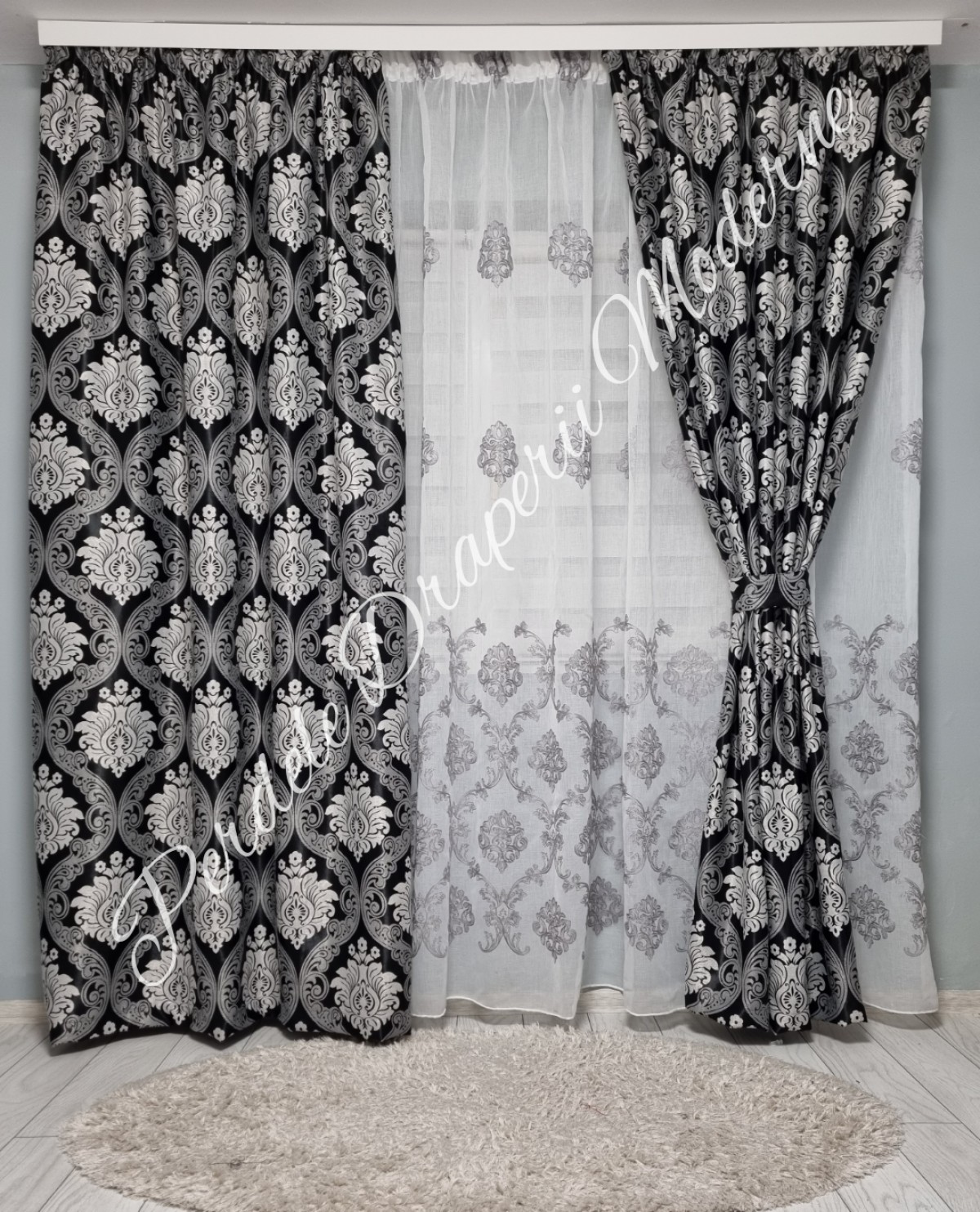 Set baroc gri (mic) imagine 2