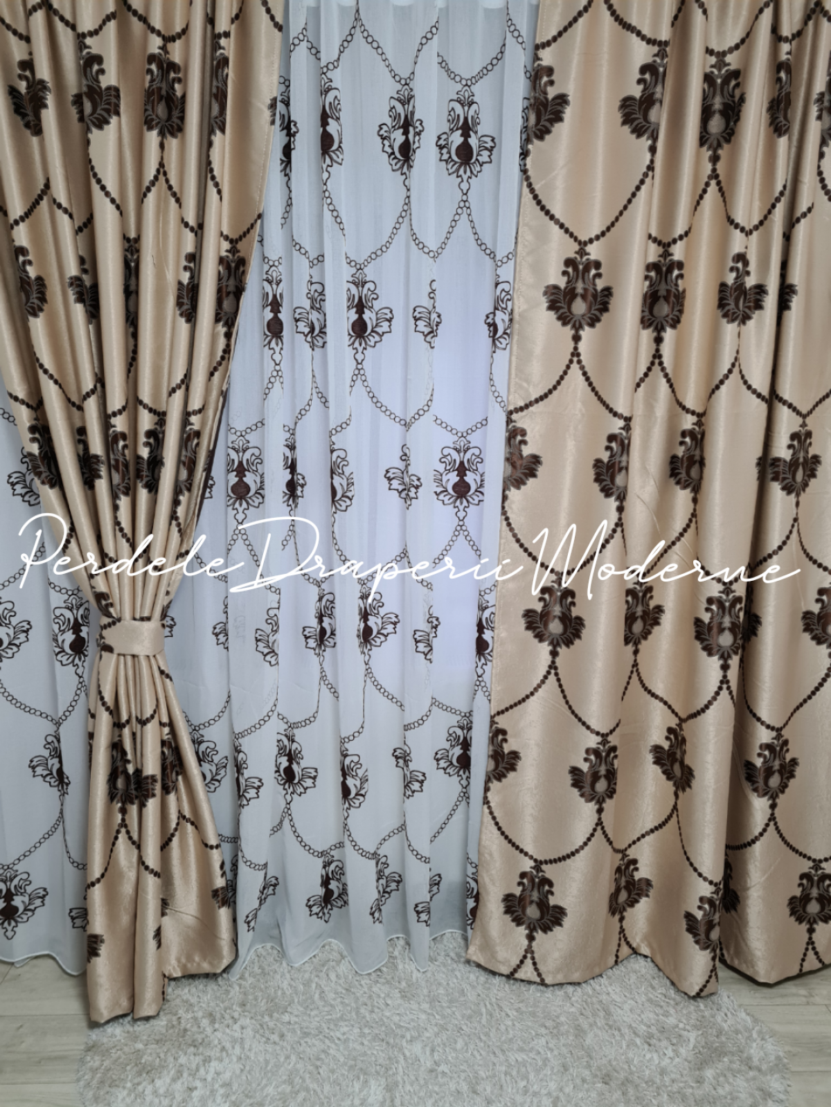 Set baroc maro lantisor imagine 2