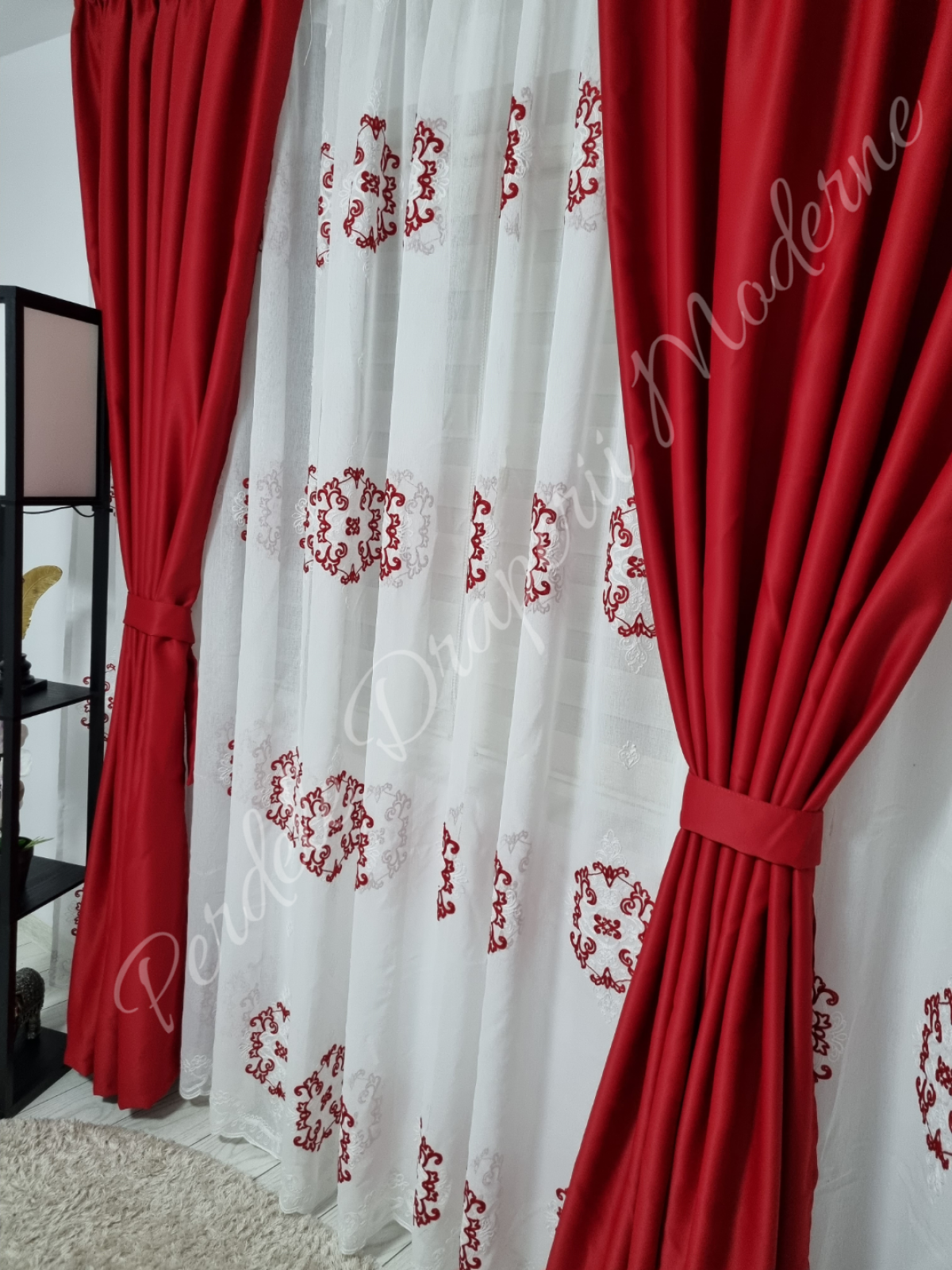 Set baroc rosu,1 imagine 2