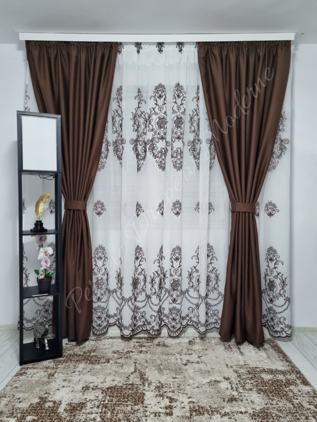 Set baroc trandafiri,maro imagine 1