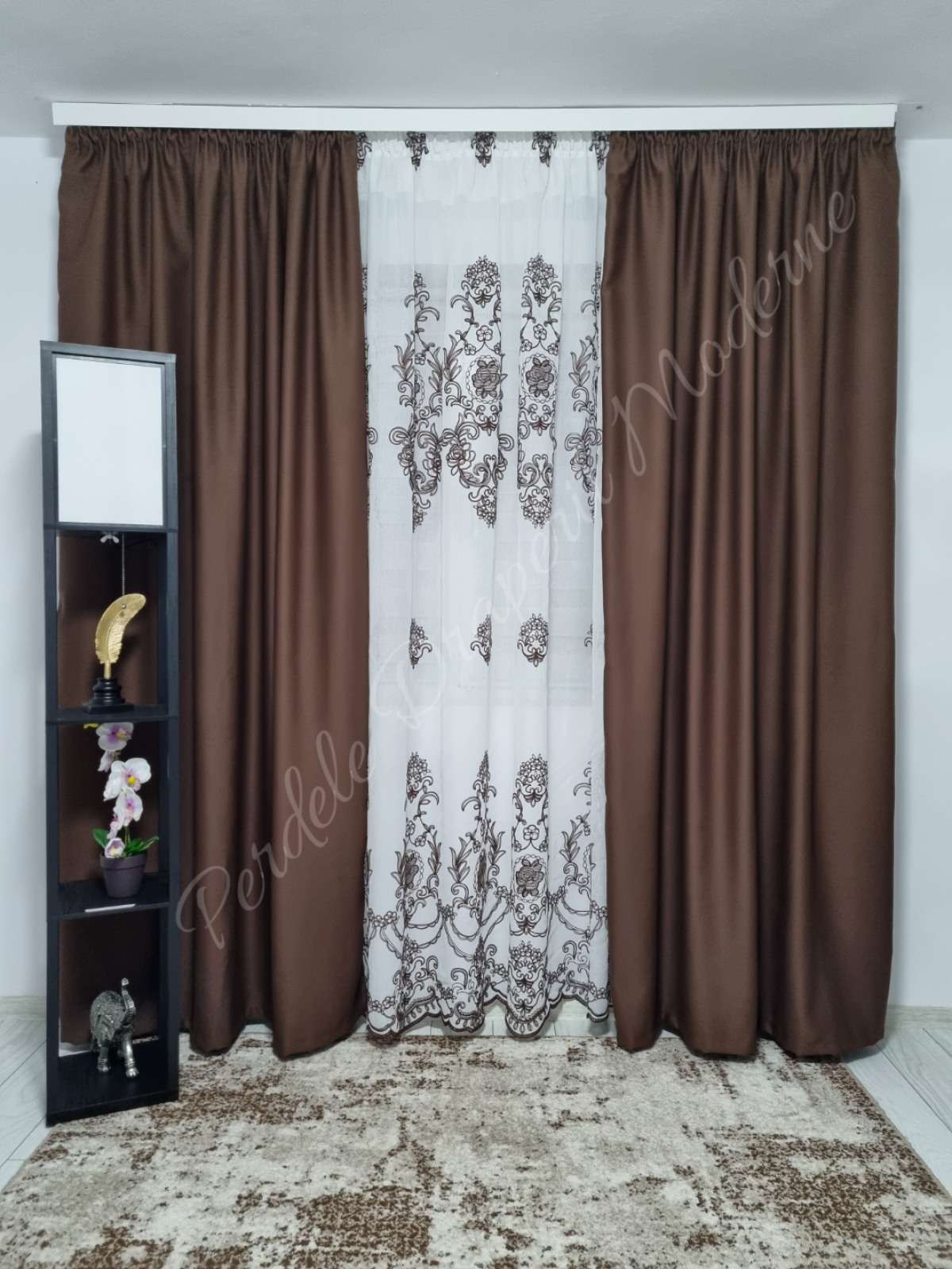 Set baroc trandafiri,maro imagine 2