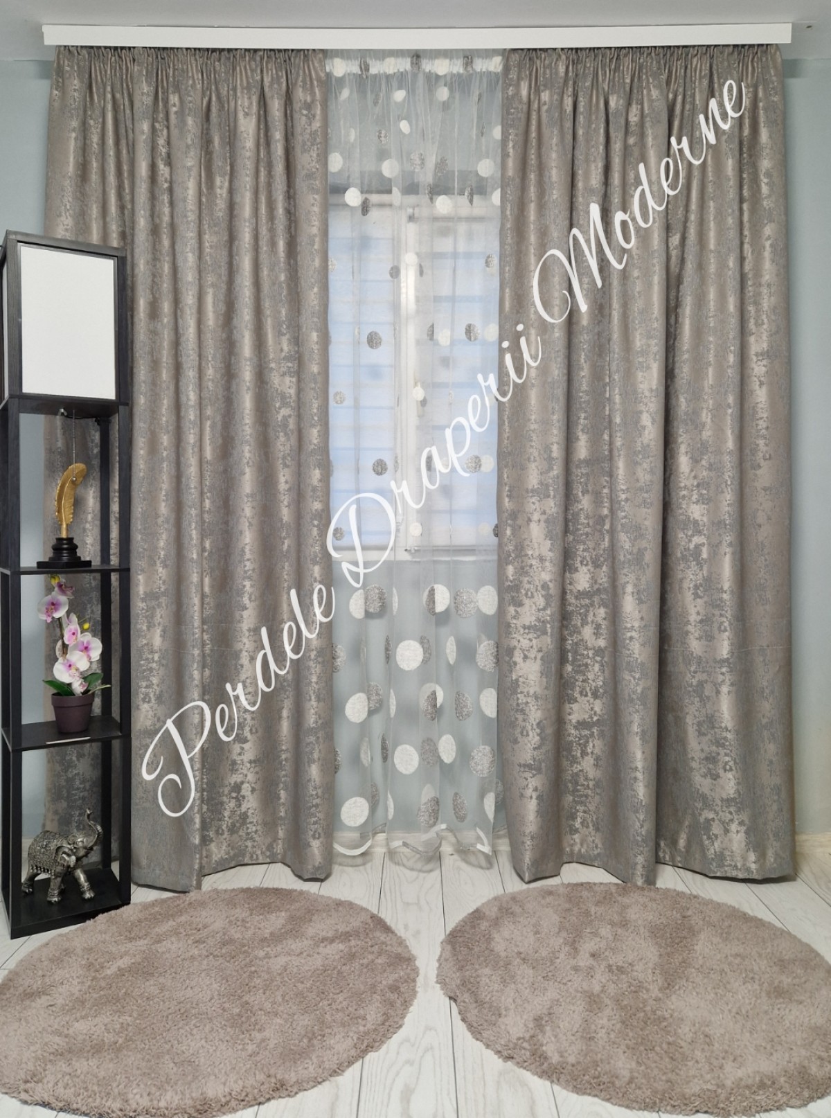 Set buline gri, tulle imagine 3