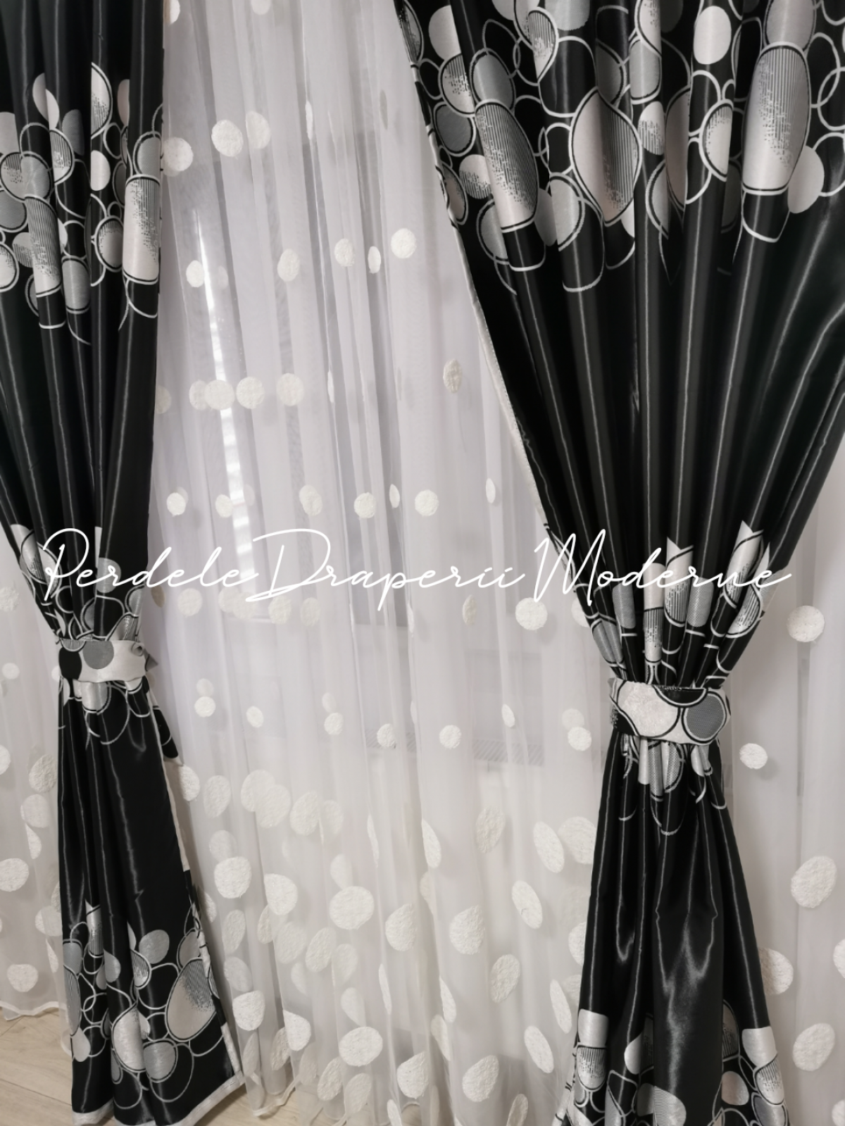 Set buline ivoire/negru imagine 2