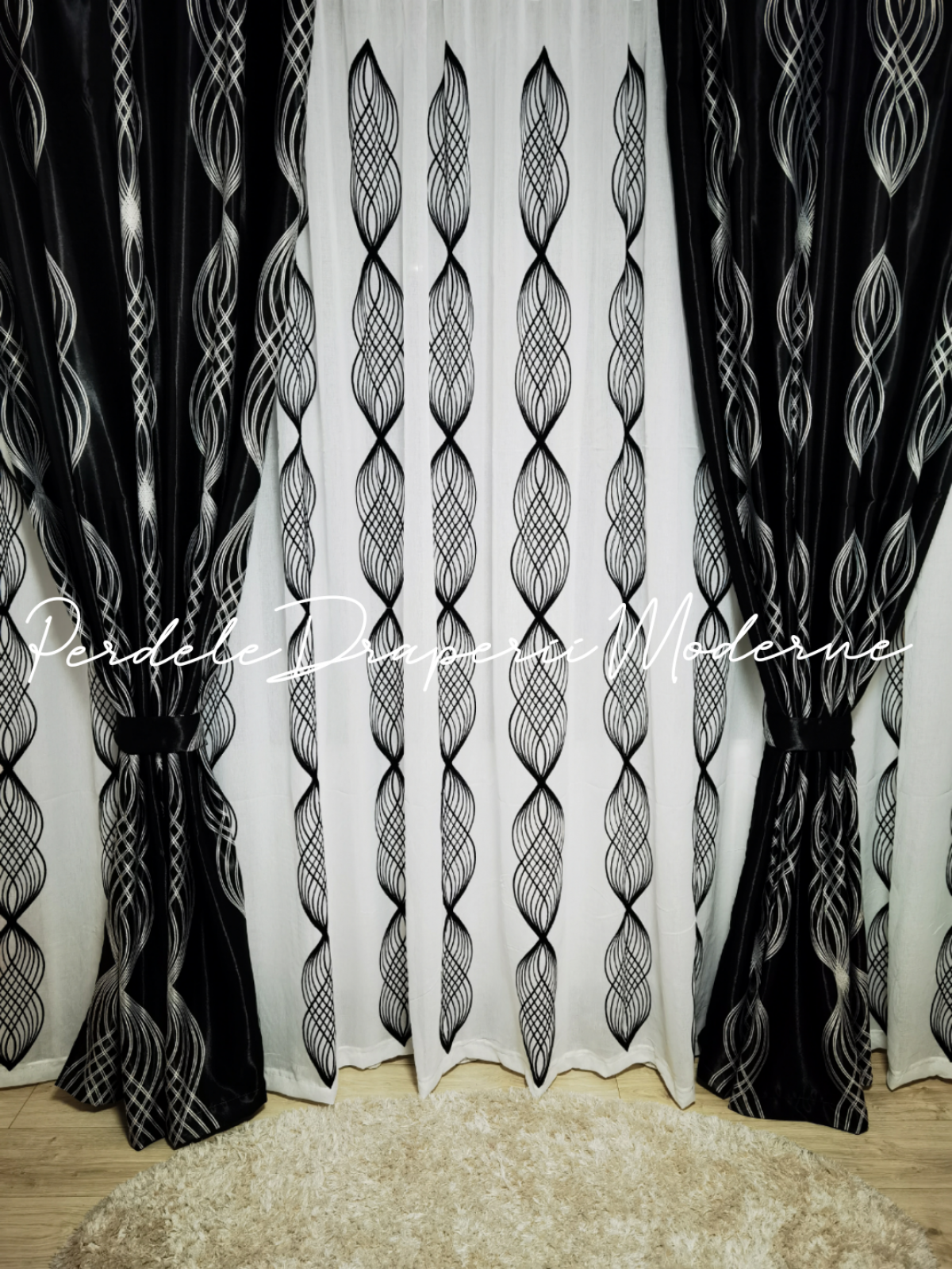 Set clepsidra,negru imagine 1