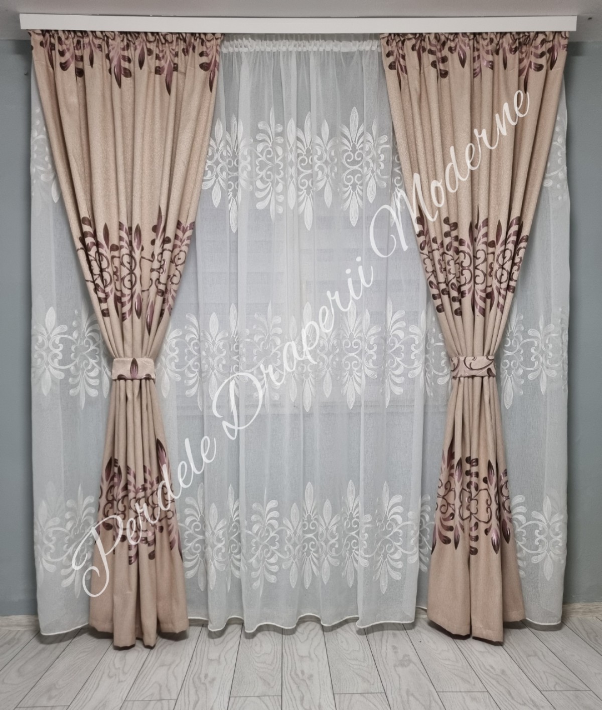 Set crengi, roz pudra imagine 1