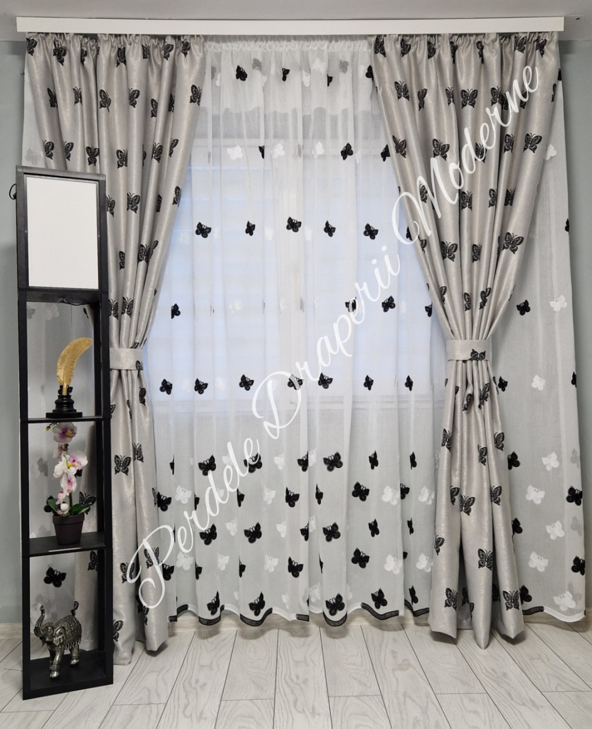 Set fluturi negri imagine 1