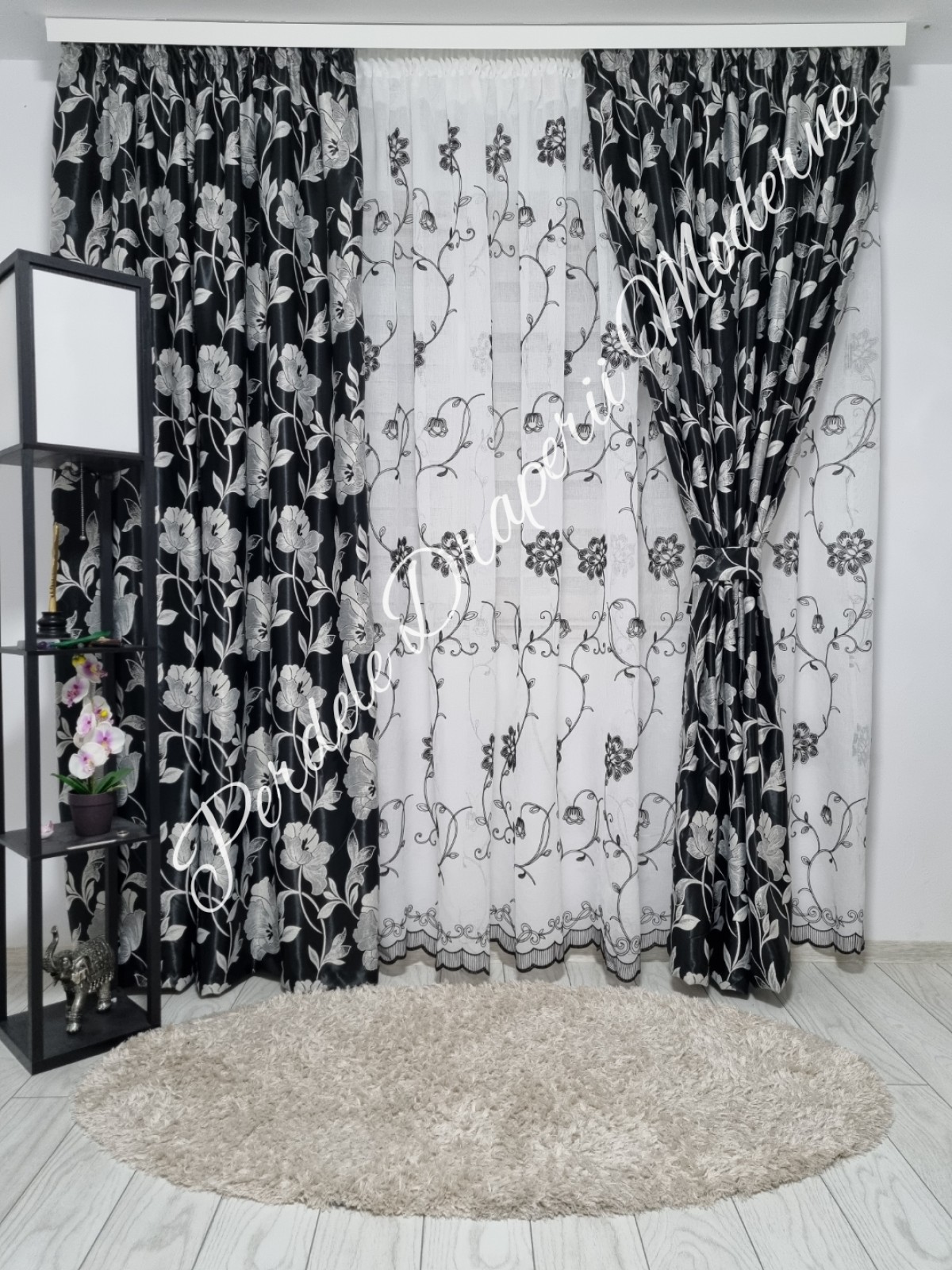 Set gladiole, negru imagine 2