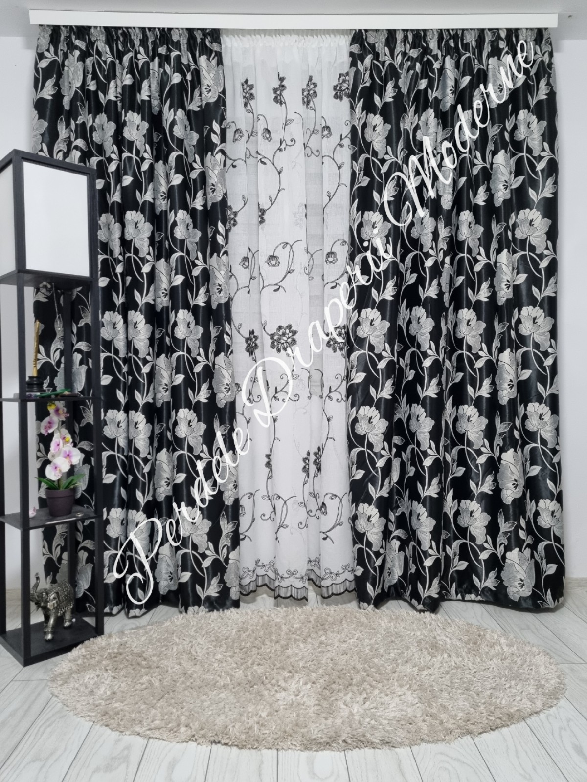 Set gladiole, negru imagine 3