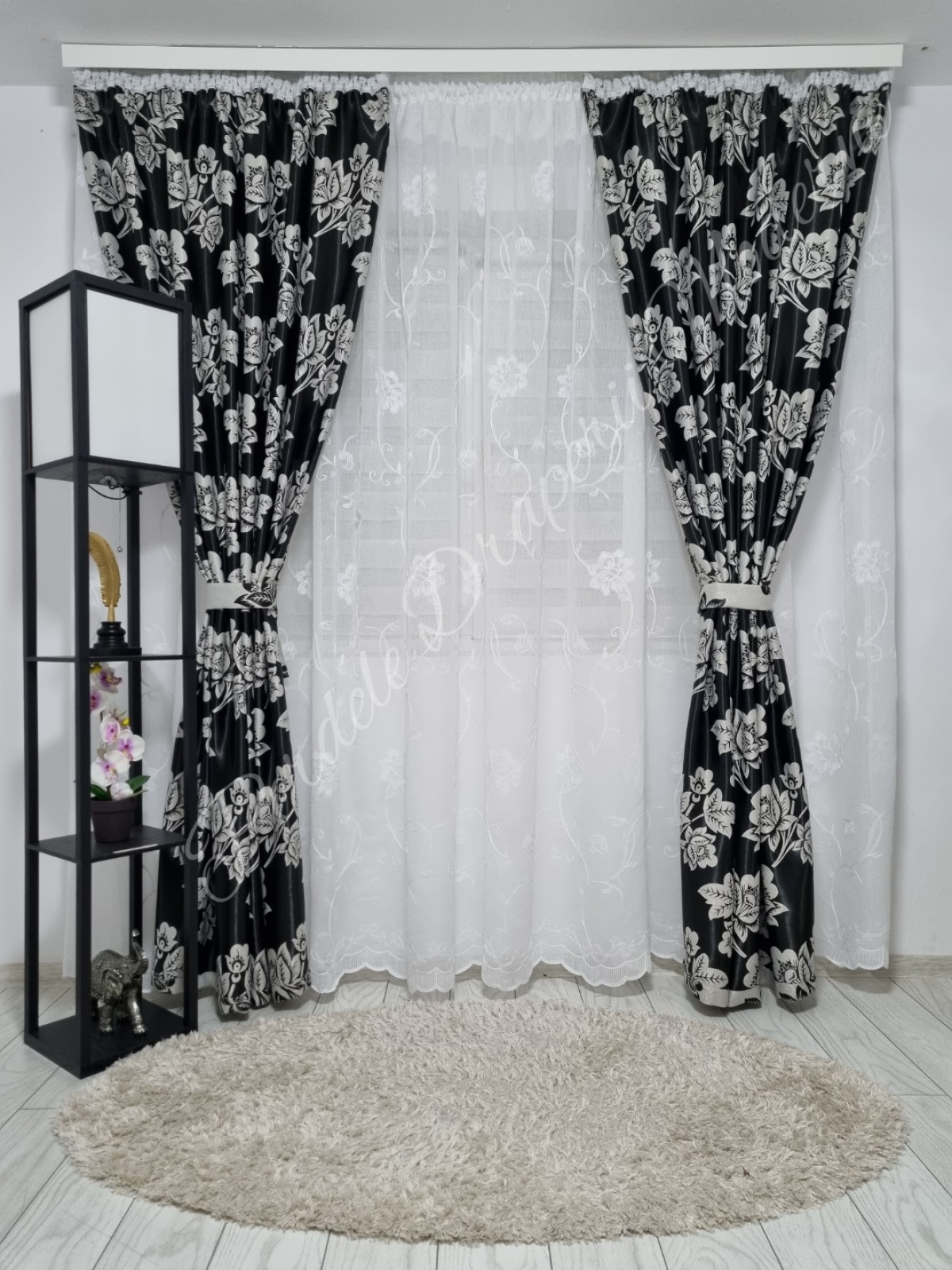 Set gladiole alb/negru imagine 1