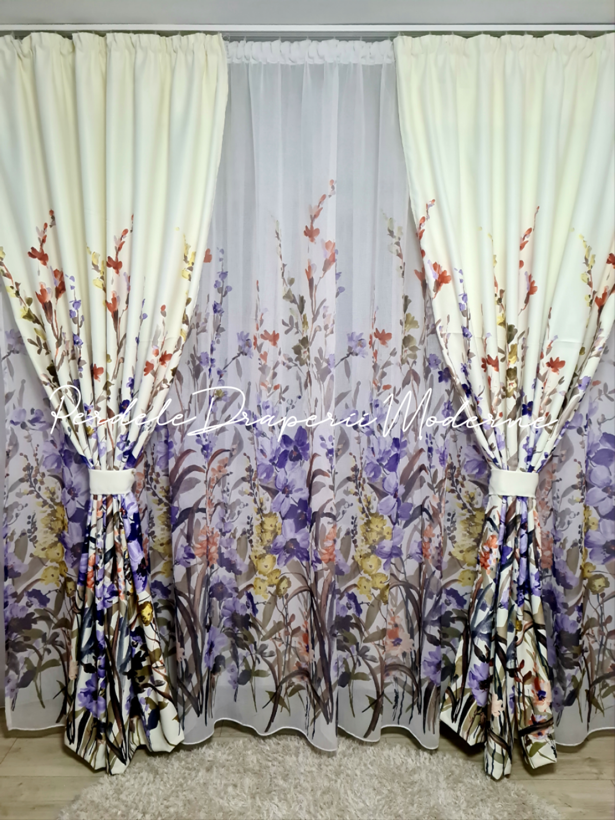 Set imprimeu floral,mov imagine 1