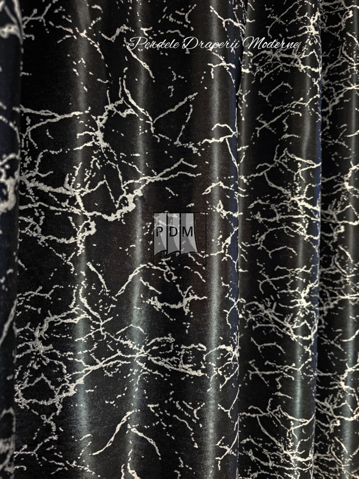 Draperie Blackout, negru/gri imagine 4