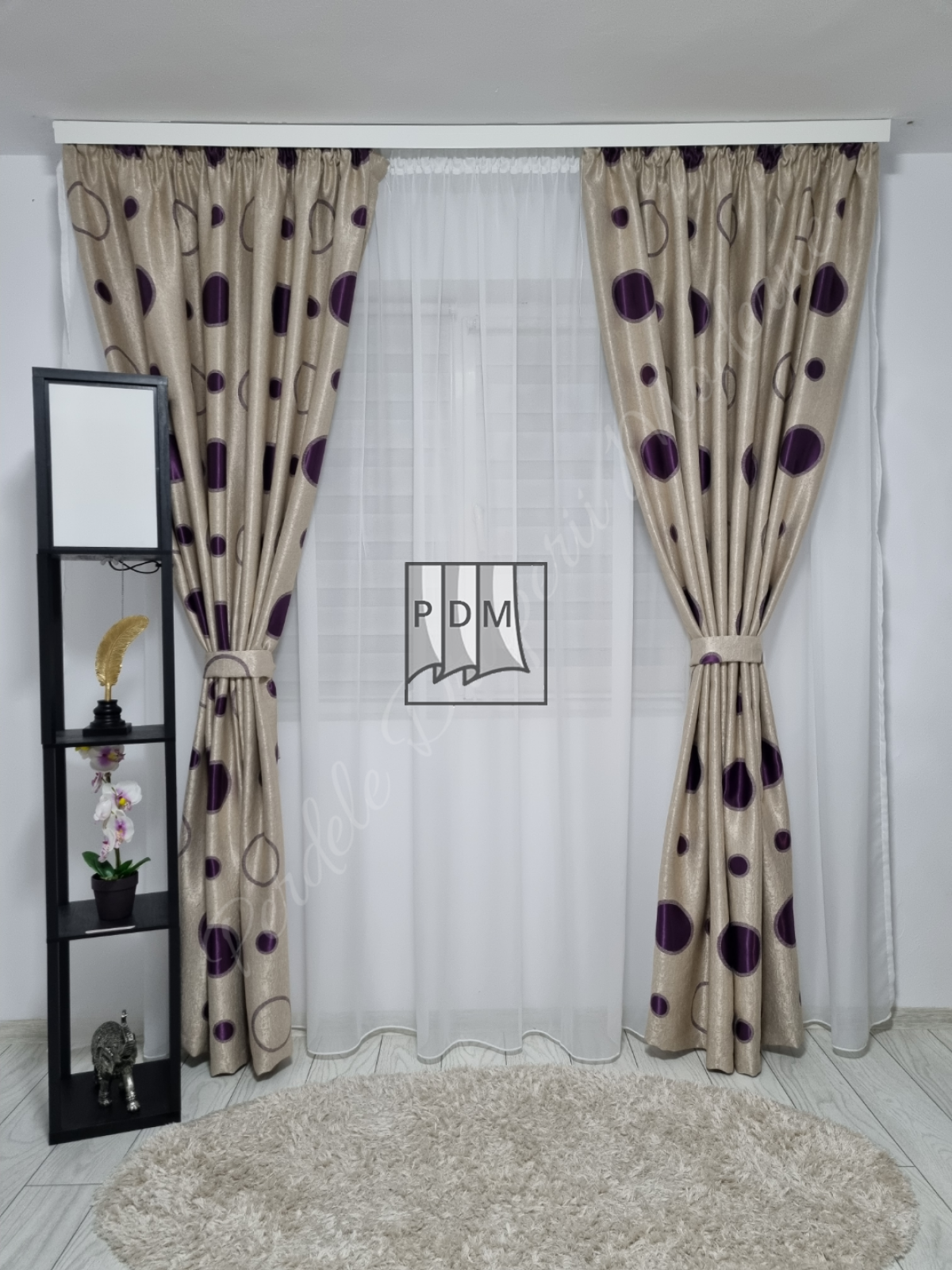 Draperie Blackout,buline mov imagine 2