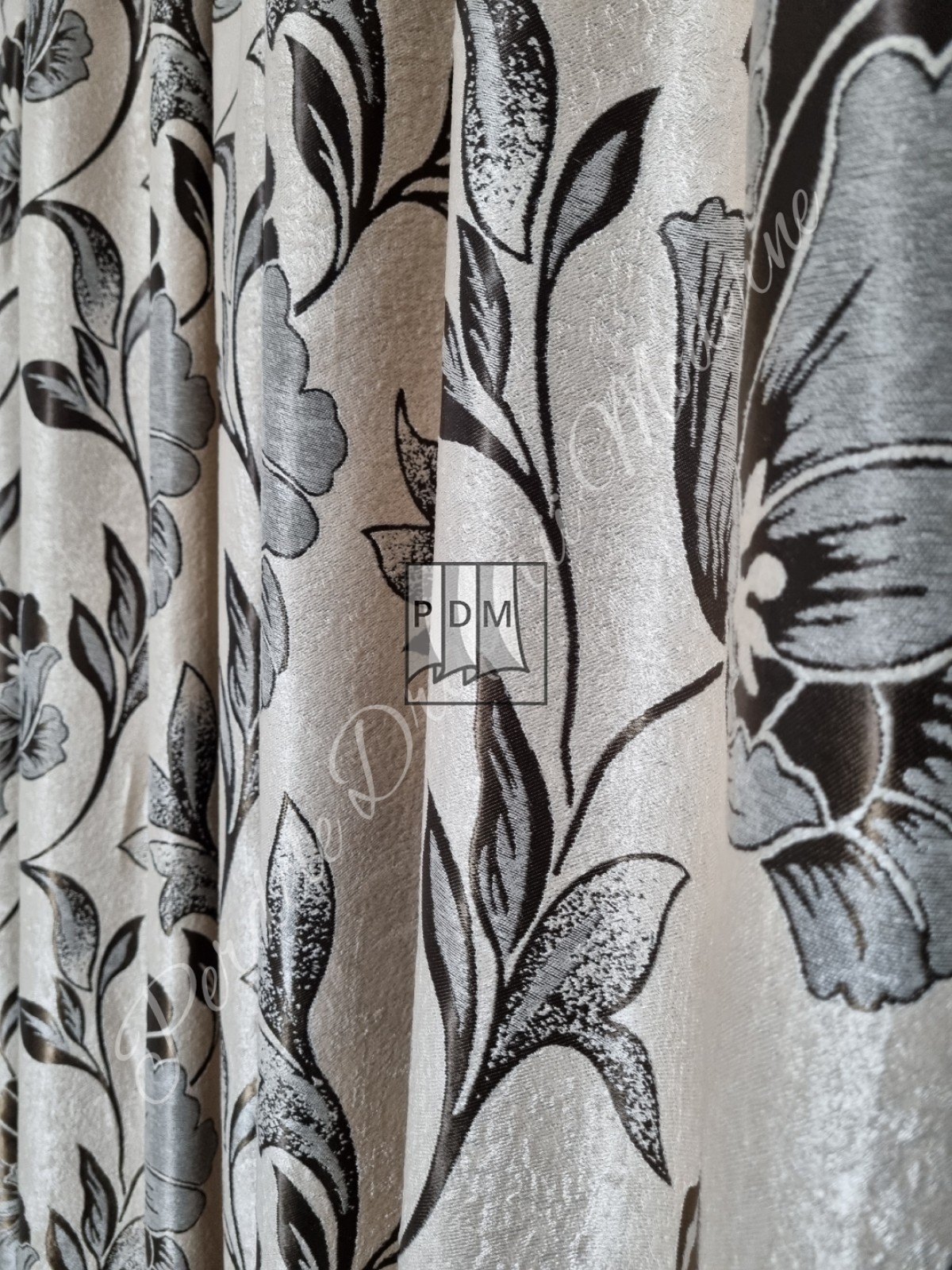 Draperie Blackout,crem/maro,maci imagine 4
