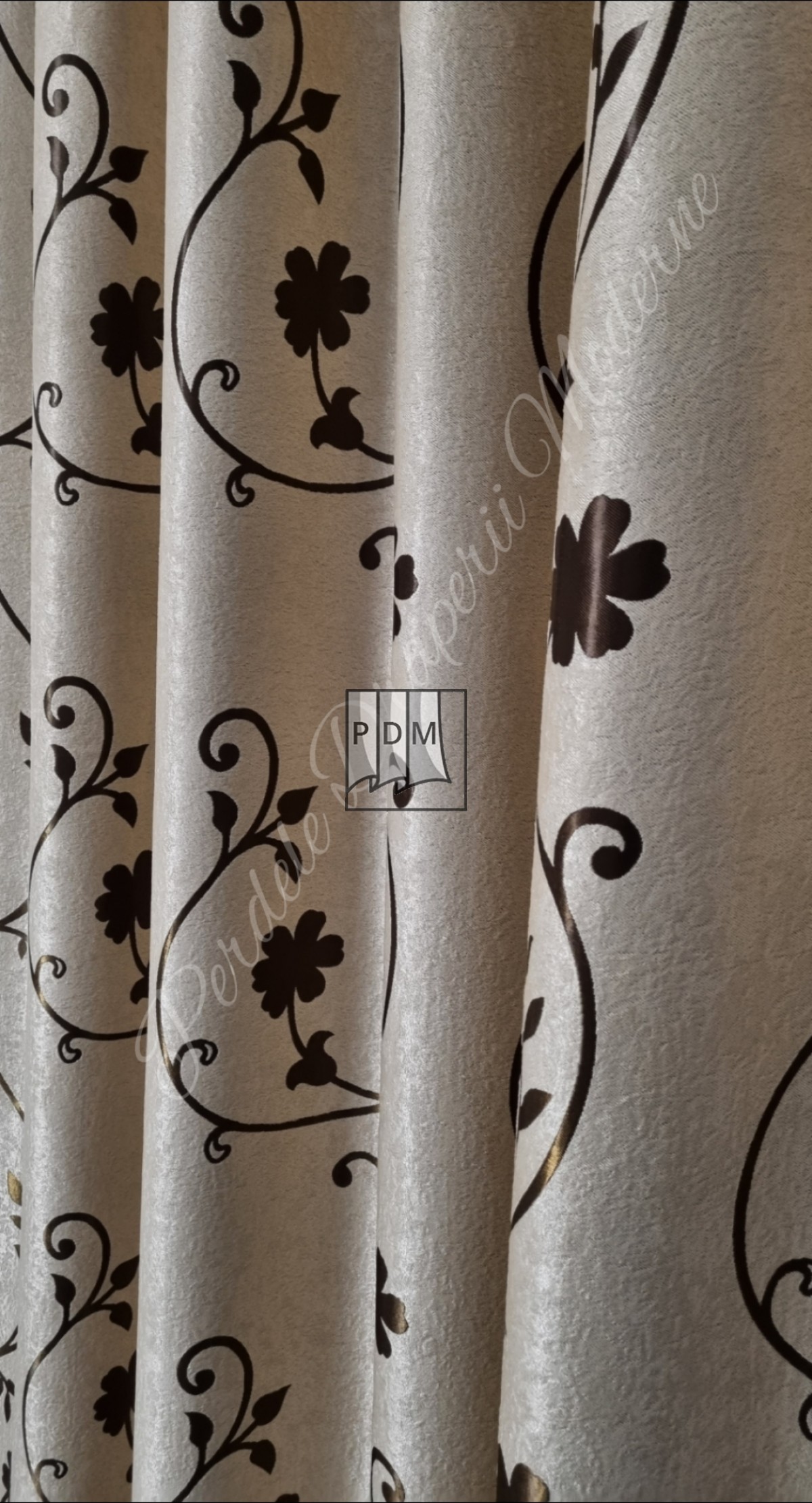 Draperie Blackout,crem/maro imagine 4