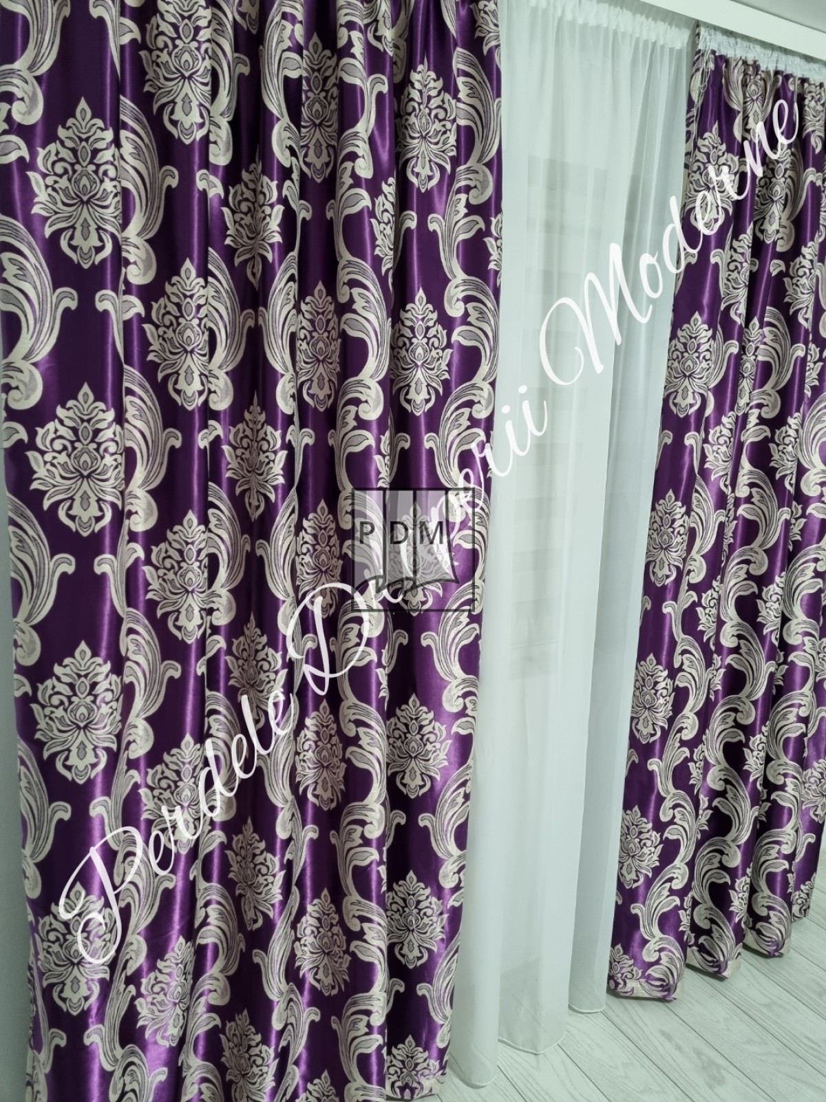 Draperie Blackout,model baroc,mov imagine 4