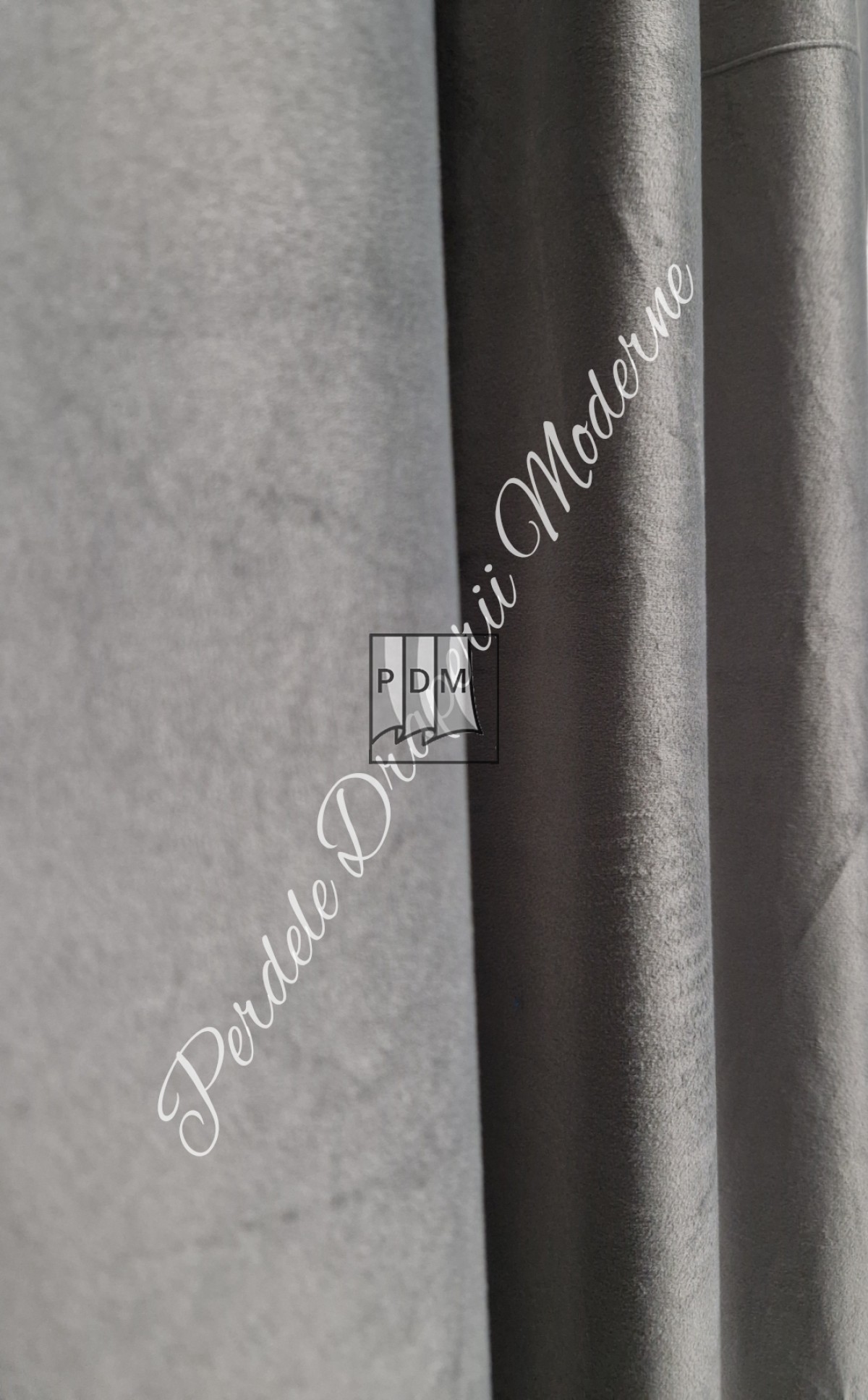 Draperie catifea gri imagine 4