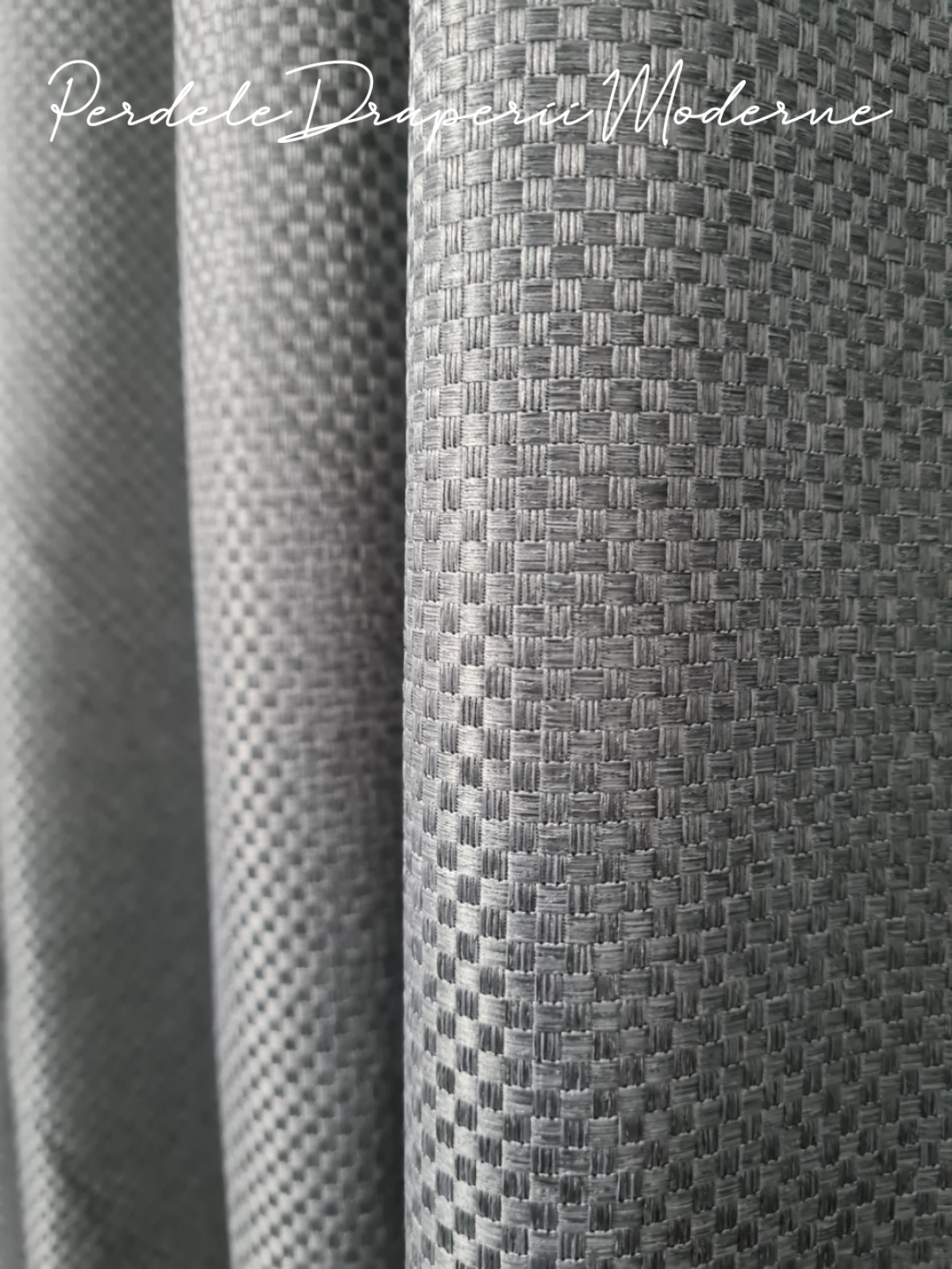Draperie in, blackout, gri imagine 3     