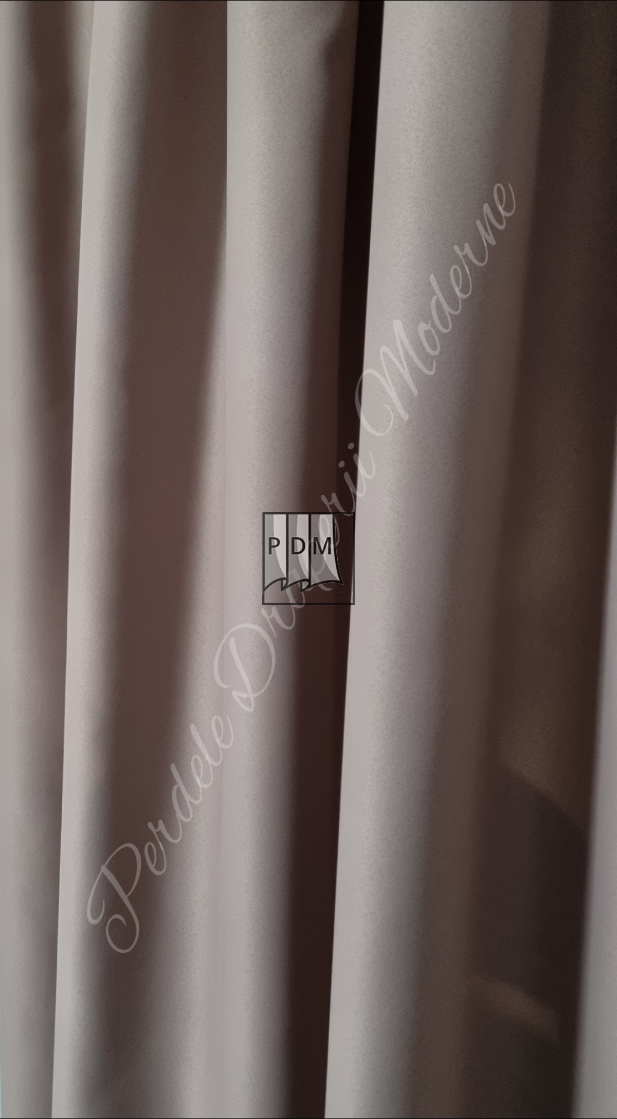 Draperie saten blackout, roz pudră imagine 3     