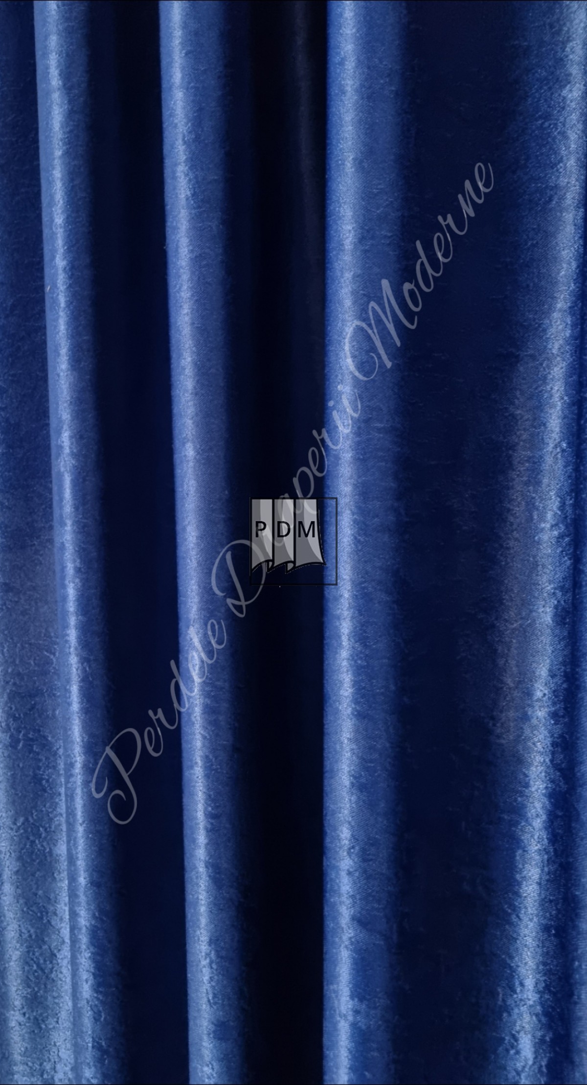 Draperie soft blackout,albastru imperial imagine 3     