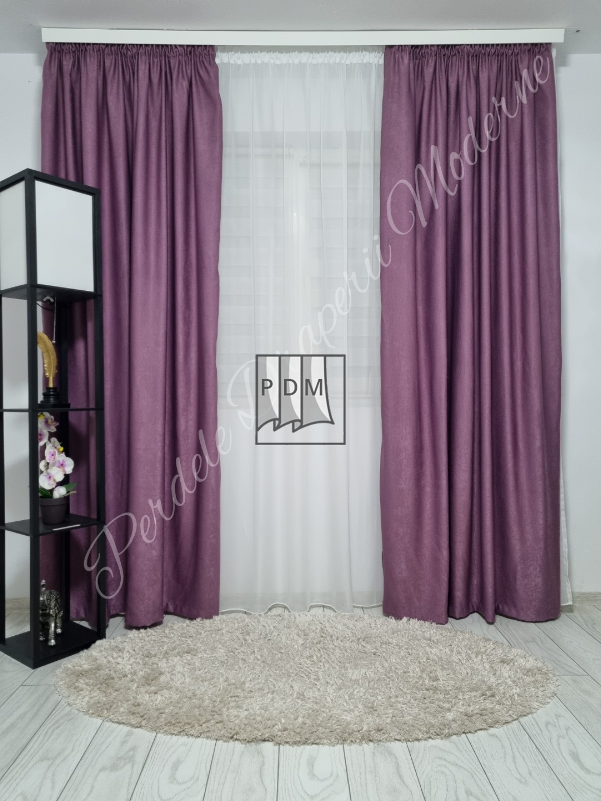 poze Draperie Blackout, lila