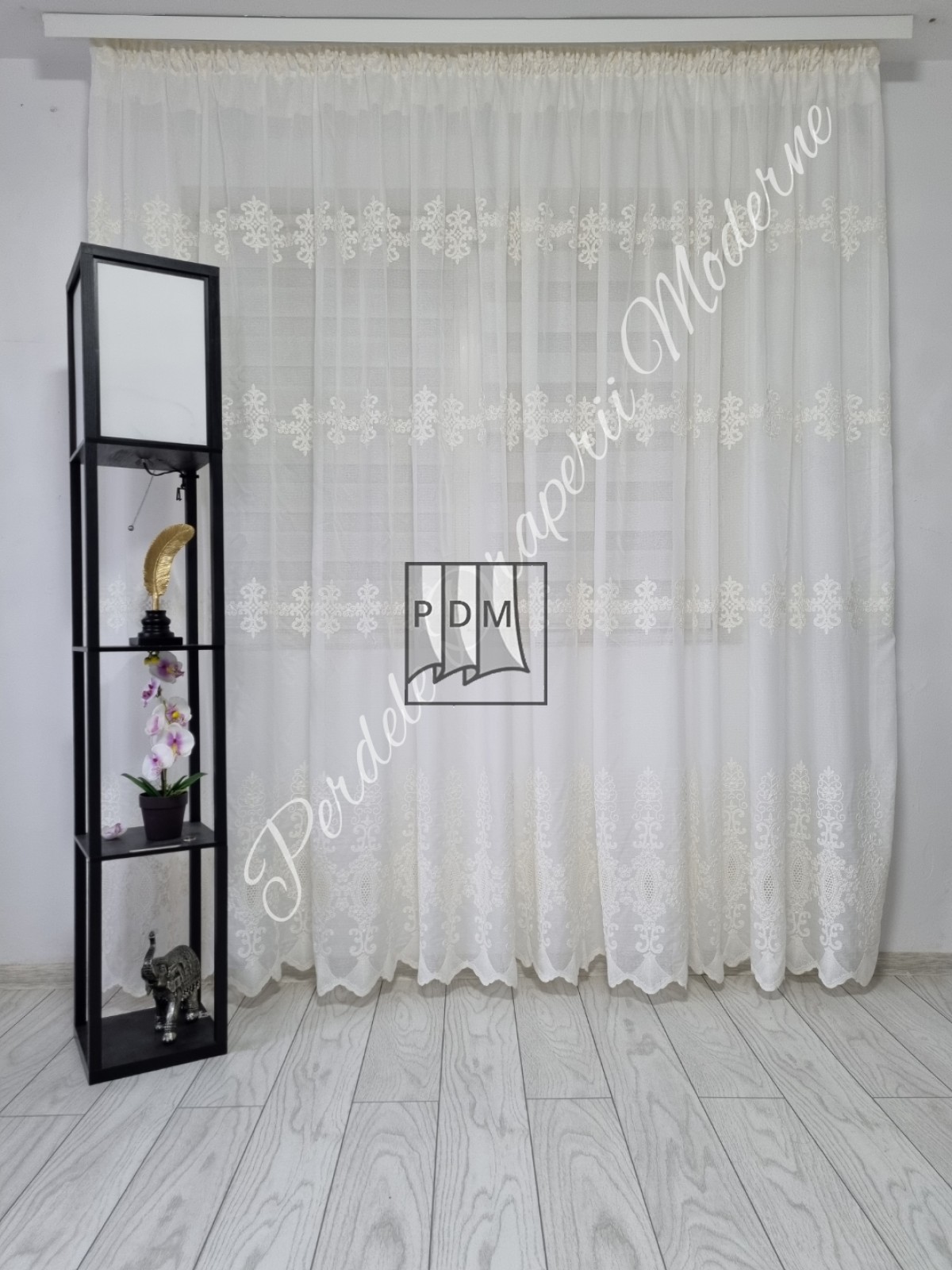 poze Perdea in cristal,crem