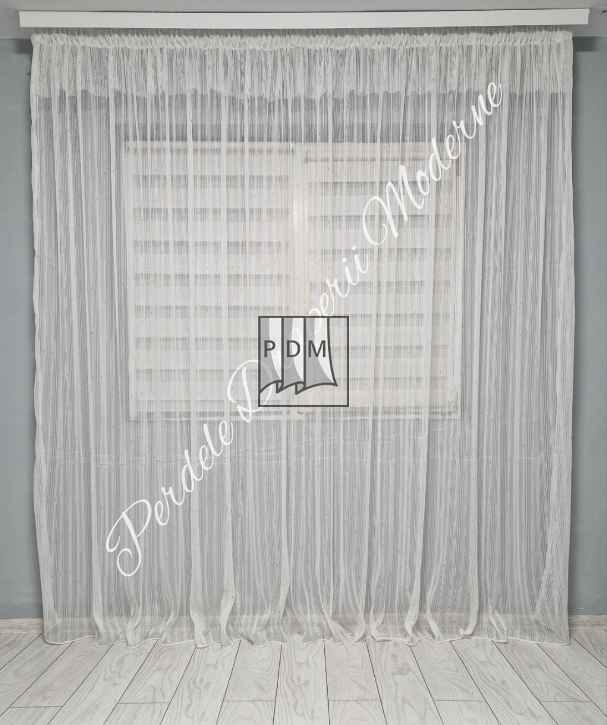 poze Perdea tulle ivory