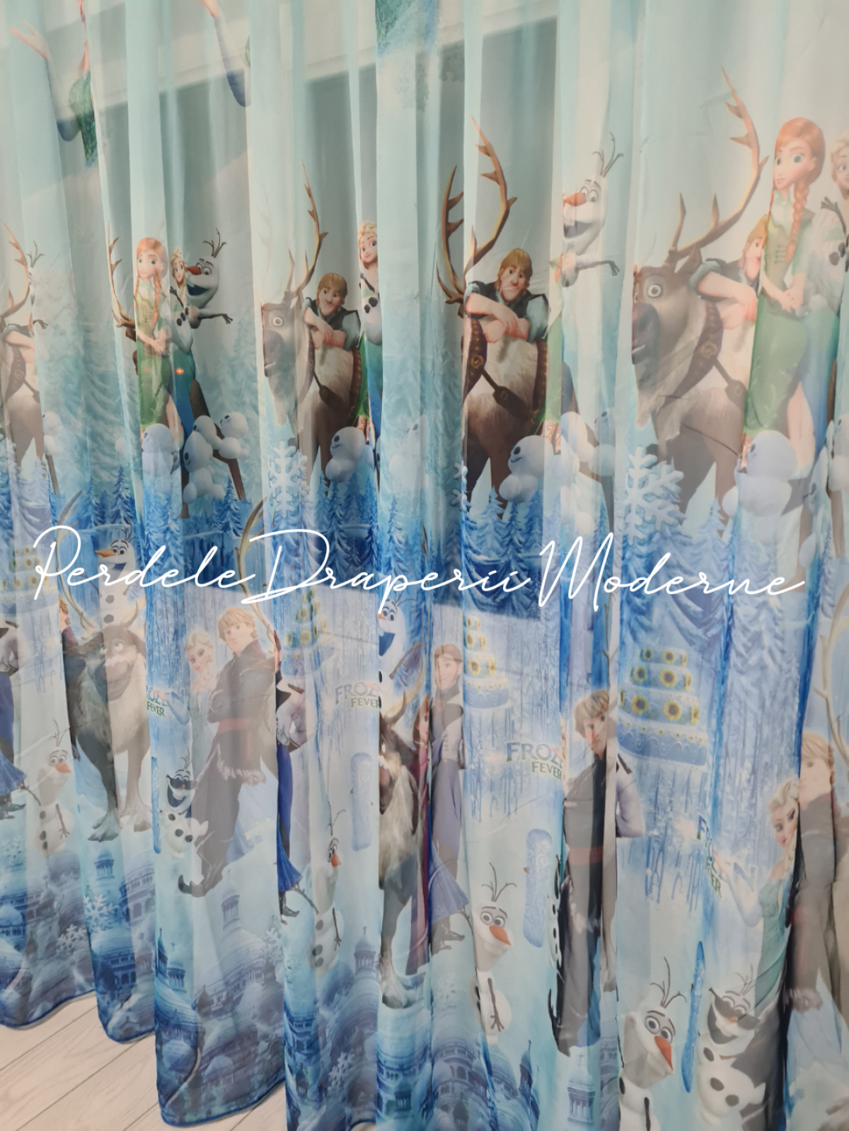 Perdea voal, Frozen imagine 2