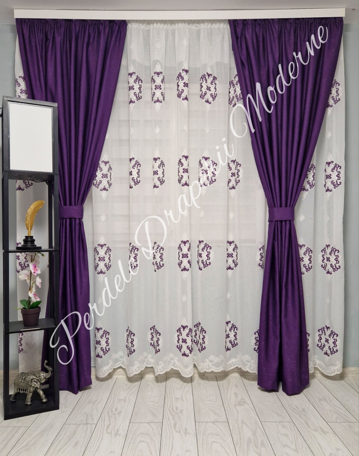 poze Set baroc mov (stea)