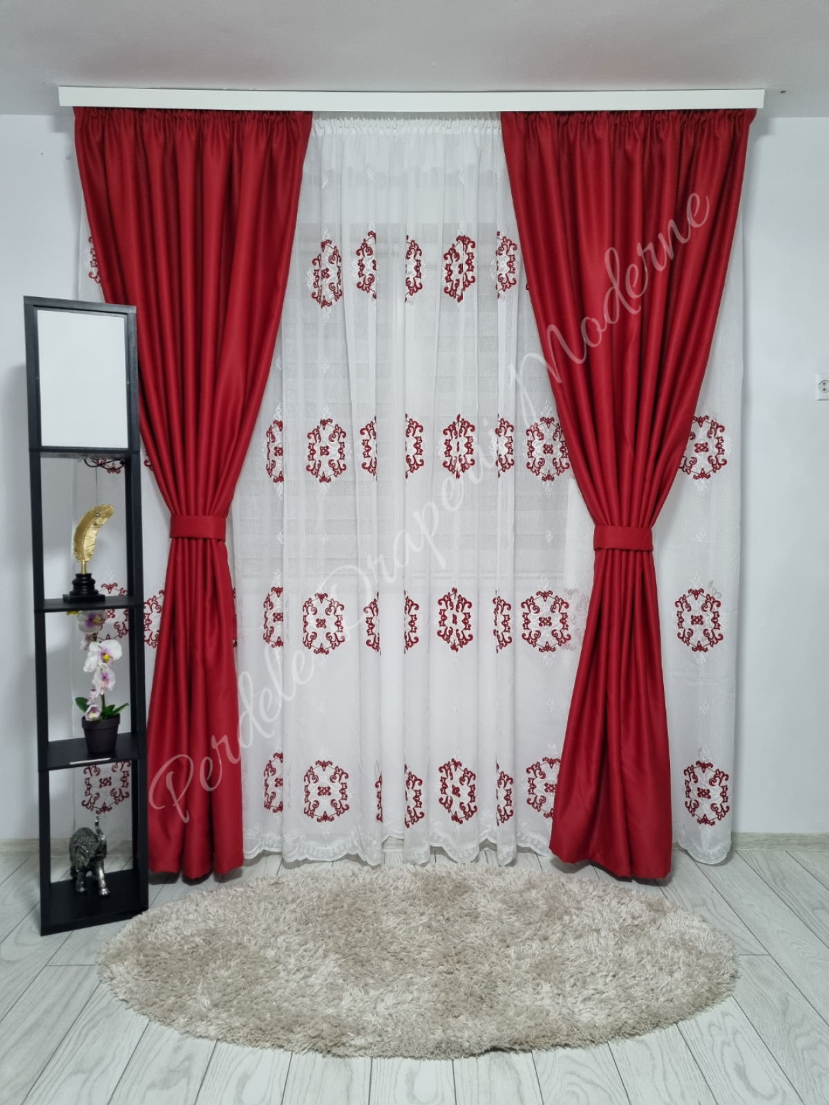 poze Set baroc rosu,1