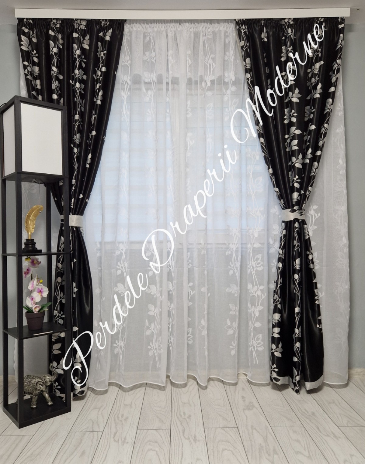 poze Set crengute negru/gri 1