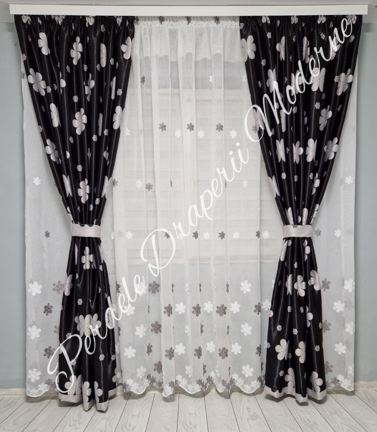 poze Set floricele gri