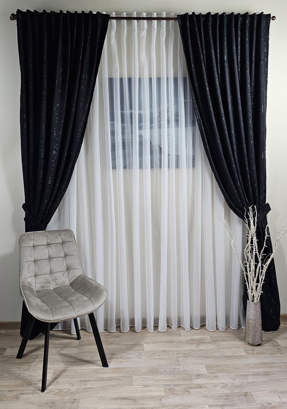 poze Set stucco negru